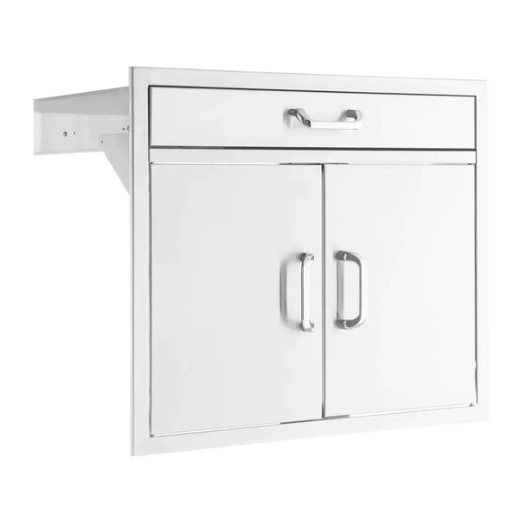 PCM 260 Series 30 Inch Double Door & Single Drawer Combo