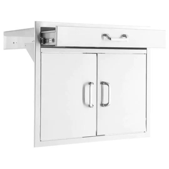 PCM 260 Series 30 Inch Double Door & Single Drawer Combo