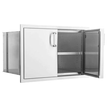 PCM 260 Series 32 Inch Sealed Dry Storage Pantry With Shelf