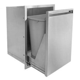 PCM 350 Series 20 Inch Roll Out Double Trash/Recycling Bin
