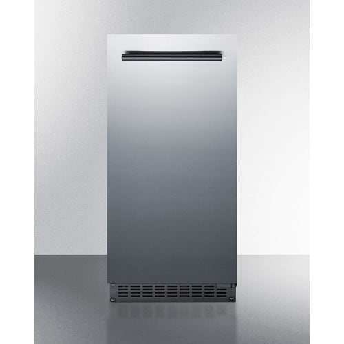 Summit 15 Inch 62 lb. Clear Outdoor/Indoor Icemaker