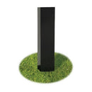 Broilmaster Black Painted Steel In-Ground Post