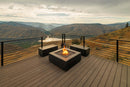 Lumacast Bloc Squared Fire Table