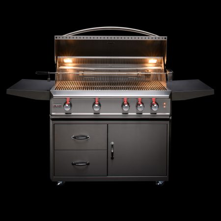 Blaze Professional 4-Burner Grill With Rear Burner