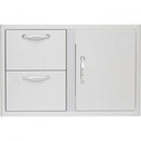 Blaze 32 Inch Access Door and Drawer Combo