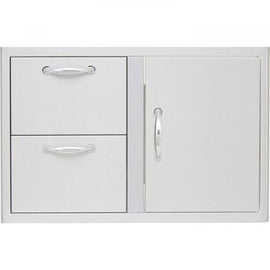 Blaze 32 Inch Access Door and Drawer Combo