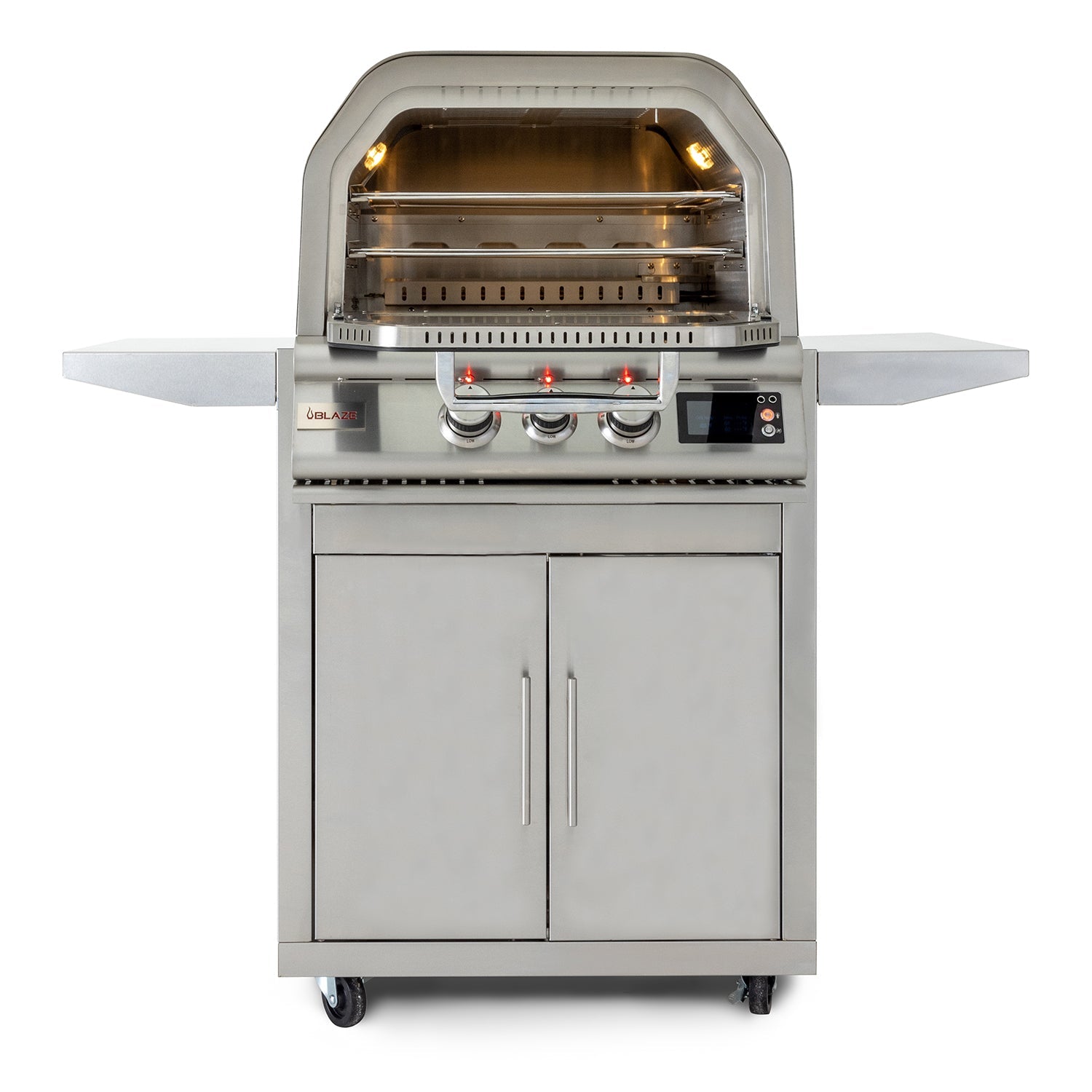 Blaze 26-Inch Gas Outdoor Pizza Oven With Rotisserie