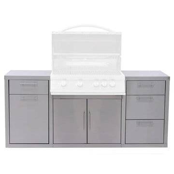 Blaze Stainless Steel Island - 0