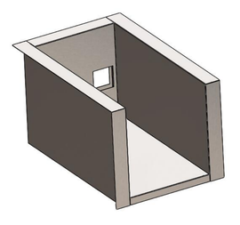 Broilmaster BSASL12 insulated side-burner sleeve — manufacturer illustration