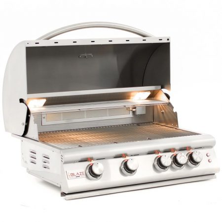 Blaze Premium LTE Marine Grade 316L 4-Burner Built-in Grill