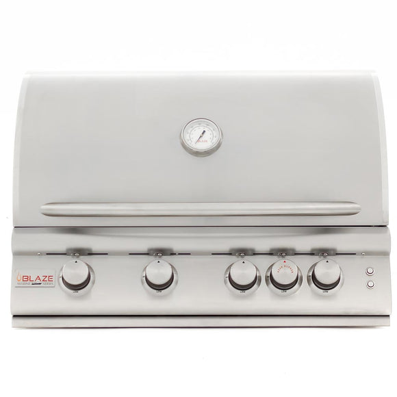 Blaze Premium LTE Marine Grade 316L 4-Burner Built-in Grill
