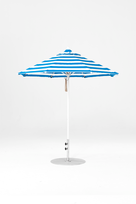 845FM-016 Blue Stripe-Alpine White