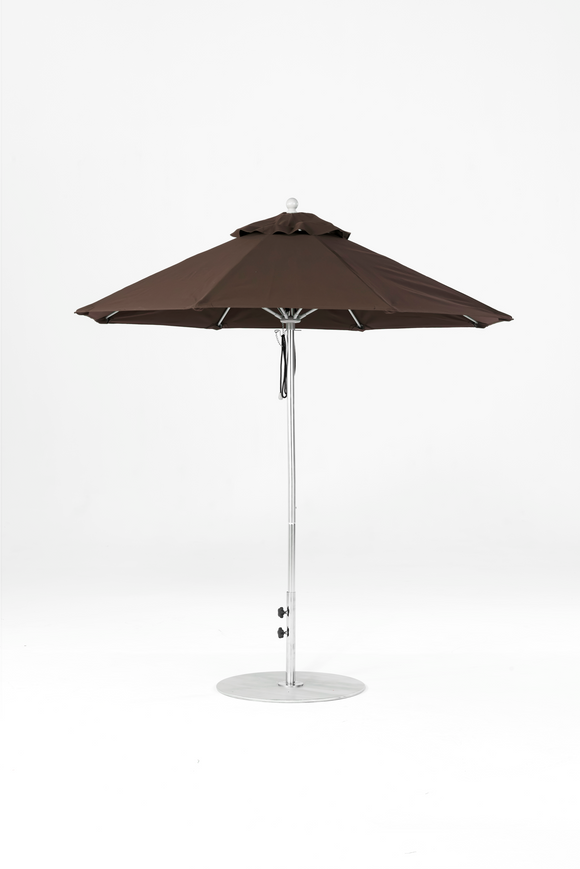 845FM-R156 Brown-Brushed Silver