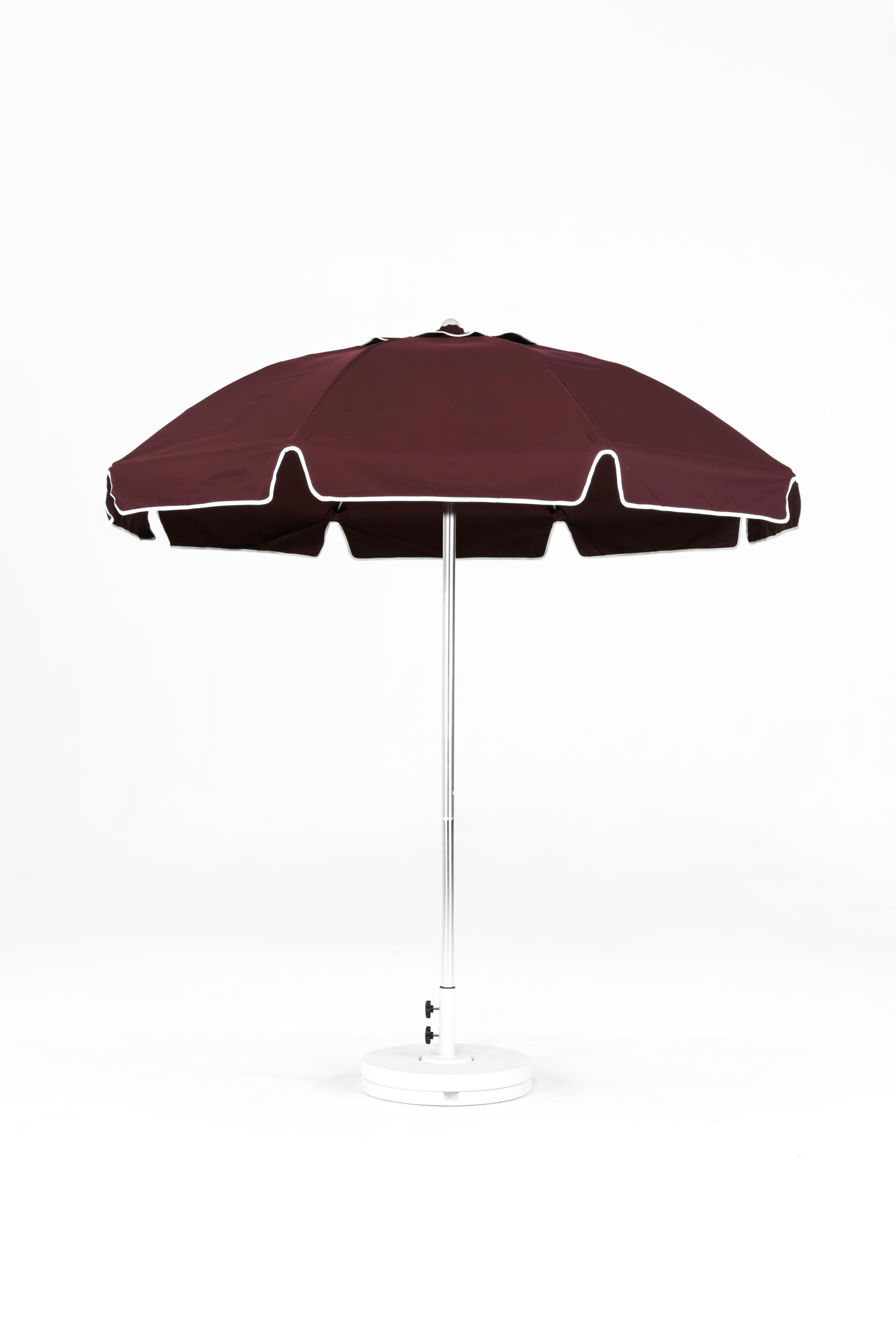 844FA 02 -R177 Burgundy-Brushed Silver -  Manual Lift