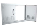 Sunstone 30-Inch Double Vented Access Door | Flush Mount