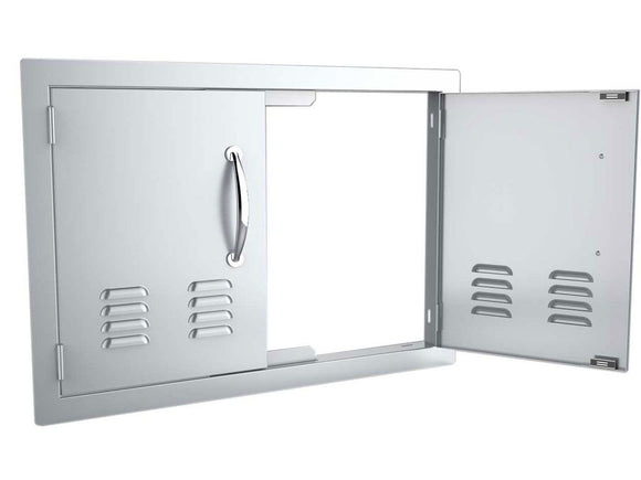 Sunstone 30-Inch Double Vented Access Door | Flush Mount