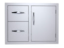 Sunstone Classic 30-Inch Double Drawer Door Combo