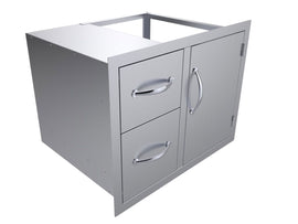 Sunstone Classic 30-Inch Double Drawer Door Combo