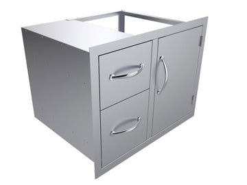 Sunstone Classic 30-Inch Double Drawer Door Combo