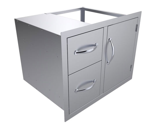 Sunstone Classic 30-Inch Double Drawer Door Combo