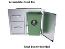 Sunstone Classic 30-Inch Double Drawer Door Combo