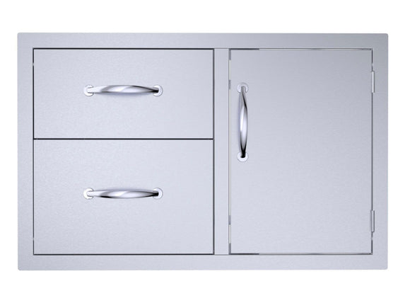 Sunstone Classic 36-Inch Double Drawer Door Combo