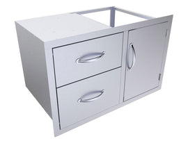 Sunstone Classic 36-Inch Double Drawer Door Combo