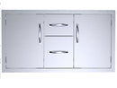 Sunstone Classic 42-Inch Double Drawer Door Combo