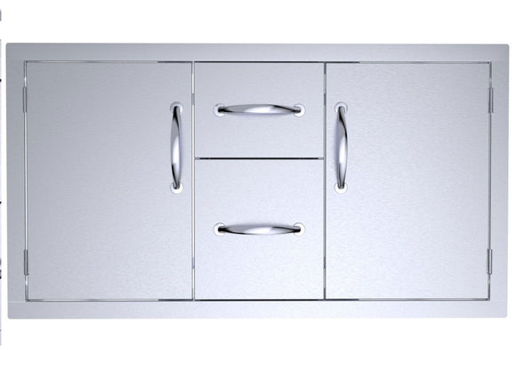 Sunstone Classic 42-Inch Double Drawer Door Combo