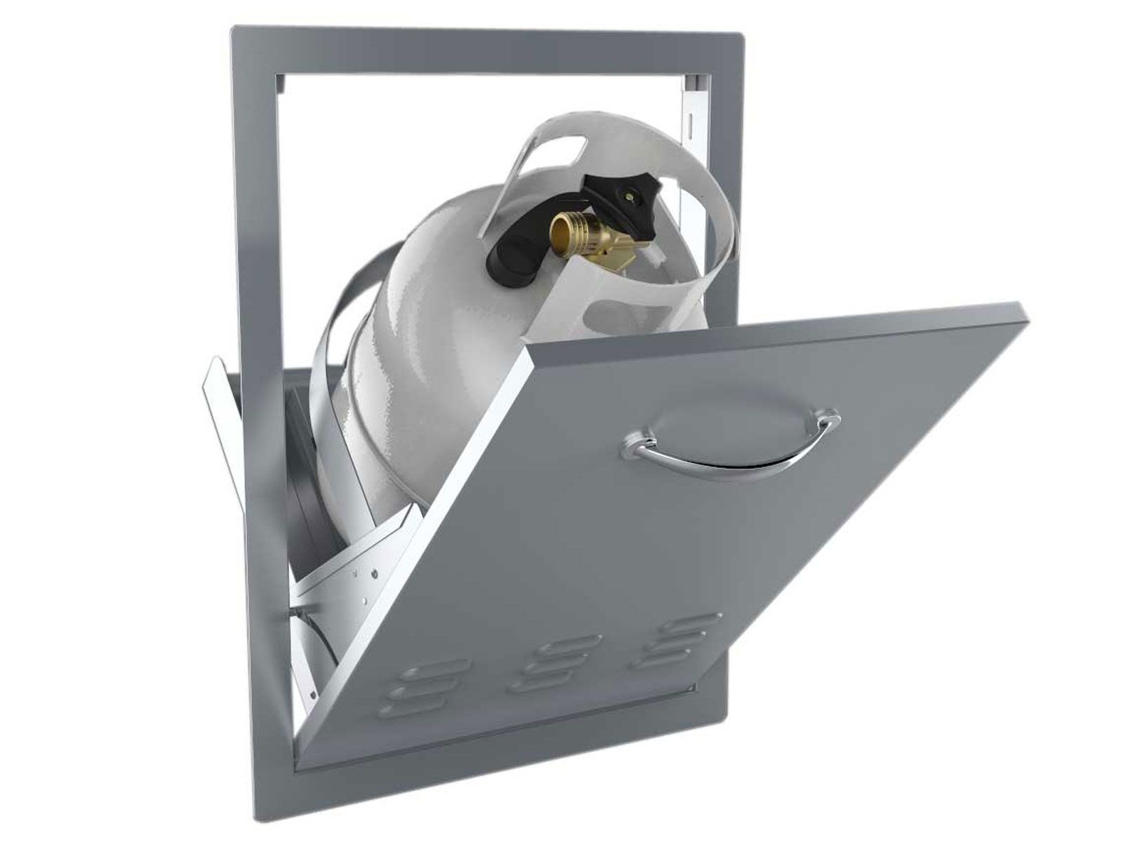 Sunstone 20-Inch Tank Tray Swivel Door Combo – Flush Style