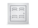 Sunstone Classic Series 12x12 Inch Flush Vented Door | Durable Steel