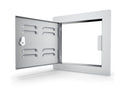 Sunstone Classic Series 12x12 Inch Flush Vented Door | Durable Steel
