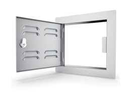 Sunstone Classic Series 12x12 Inch Flush Vented Door | Durable Steel