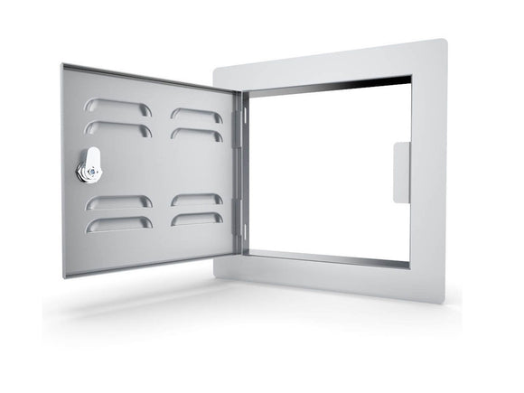 Sunstone Classic Series 12x12 Inch Flush Vented Door | Durable Steel