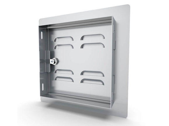 Sunstone Classic Series 12x12 Inch Flush Vented Door | Durable Steel