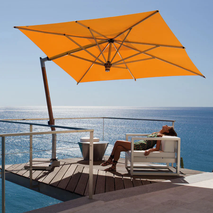 FIM C-Series 9.5 Foot Square Cantilever Umbrella - 0