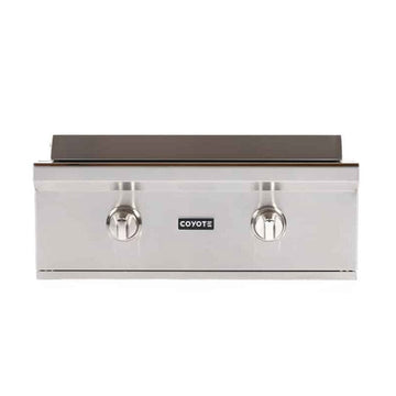Coyote 30 Inch Flat Top Grill Built-in