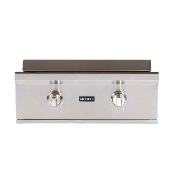 Coyote 30 Inch Flat Top Grill Built-in