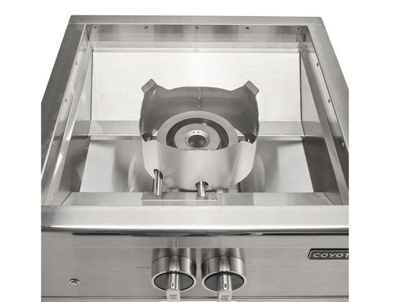 Coyote 24 Inch Built-In Power Burner 