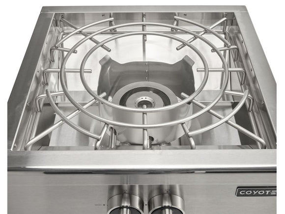 Coyote 24 Inch Built-In Power Burner 