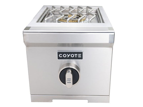 Coyote 12 Inch Built-In Single Side Burner