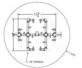 Warming Trends Universal Paver Kit for 29 Inch  - 31  Inch  Openings