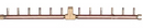 Warming Trends CFBL130 Linear CROSSFIRE® Brass Burner with Flex Line Kit (FK1)-1
