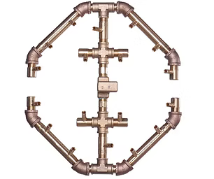 Warming Trends CFBO180 Octagon CROSSFIRE® Brass Burner
