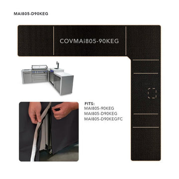 Protect Mont Alpi 805 Island + 90° Corner & Kegerator | Weatherproof