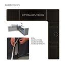 Protect Mont Alpi 805 Island + 90° Corner & Kegerator | Weatherproof