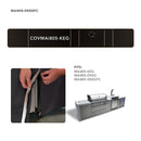 Mont Alpi Cover for 805  Island with a Kegerator