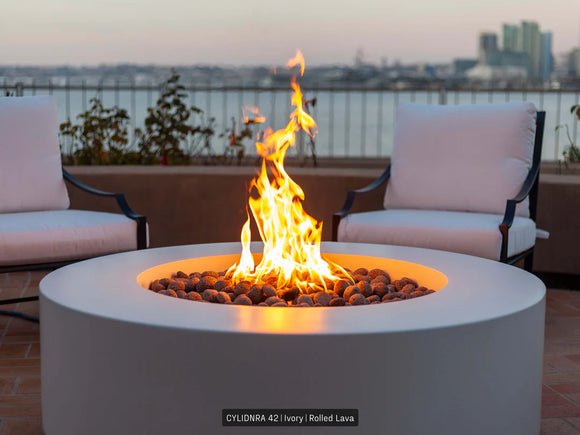 Lumacast Cylindra Fire Bowl