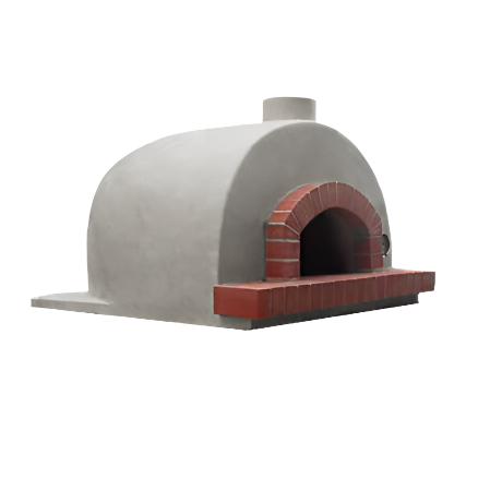 Forno Bravo 40 Inch Toscana100 Domed Wood Freestanding Pizza Oven