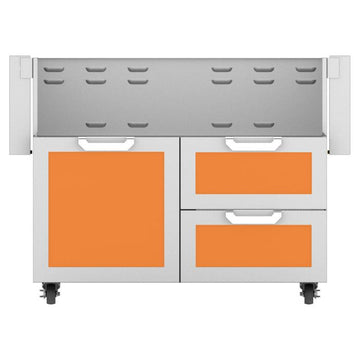 Hestan 42 Inch Double Drawer and Door Cart